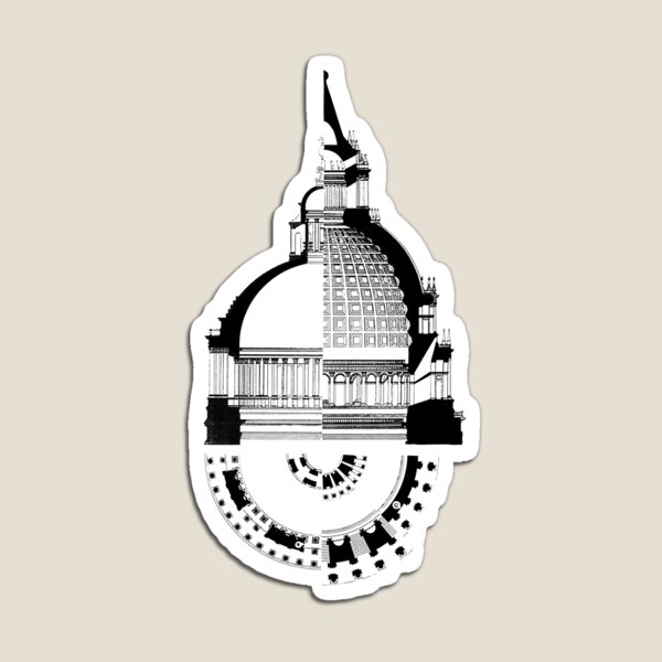 Item preview, Architectural Domes Serlio & Antonio da Sangallo designed and sold by amuseXpress.