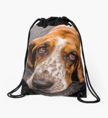 aint nuthin but a hound dog Drawstring Bag