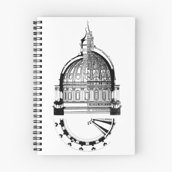 Item preview, Architectural Domes by Michelangelo and della Porta designed and sold by amuseXpress.