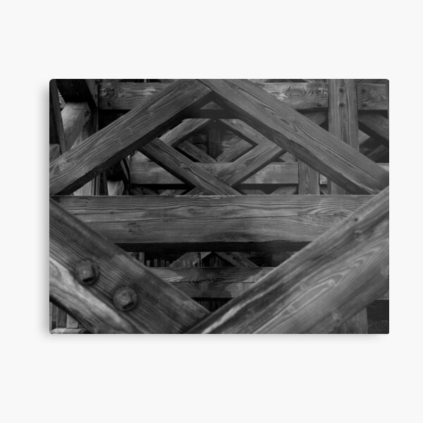 Lattice II Metal Print