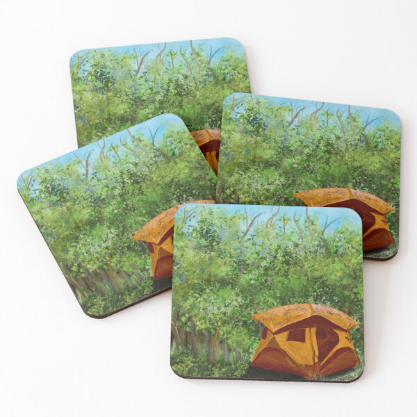 Item preview, Camping Tenting in the Woods designed and sold by CampK80.
