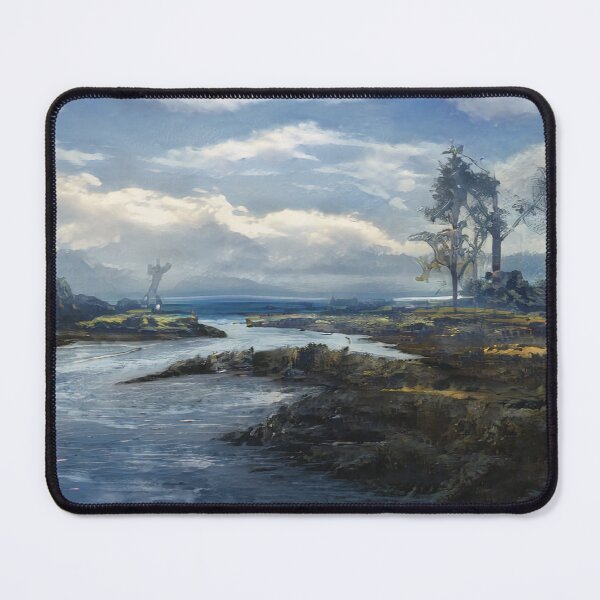 Item preview, Landscape Image Photo Ocean Water Digital Art designed and sold by glitchman2.