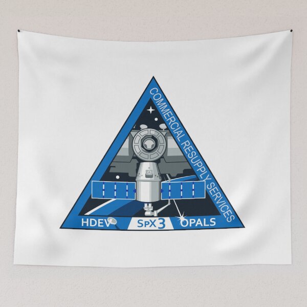 Item preview, NASA Crest for SpX-3.  designed and sold by Nikki SpaceStuffPlus.