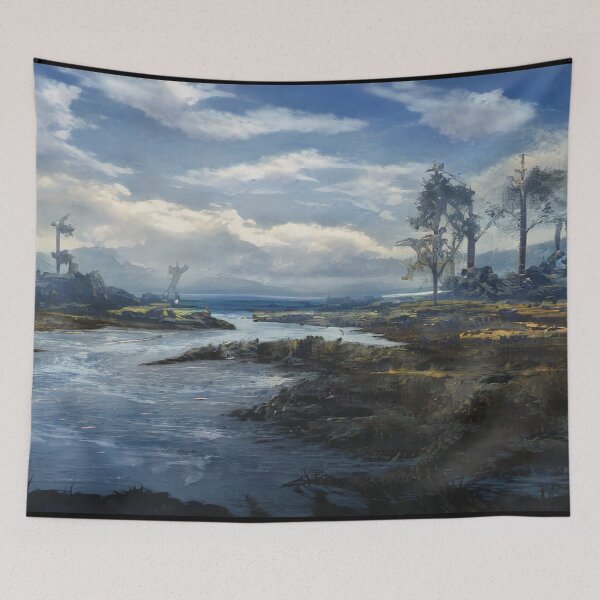 Item preview, Landscape Image Photo Ocean Water Digital Art  designed and sold by glitchman2.