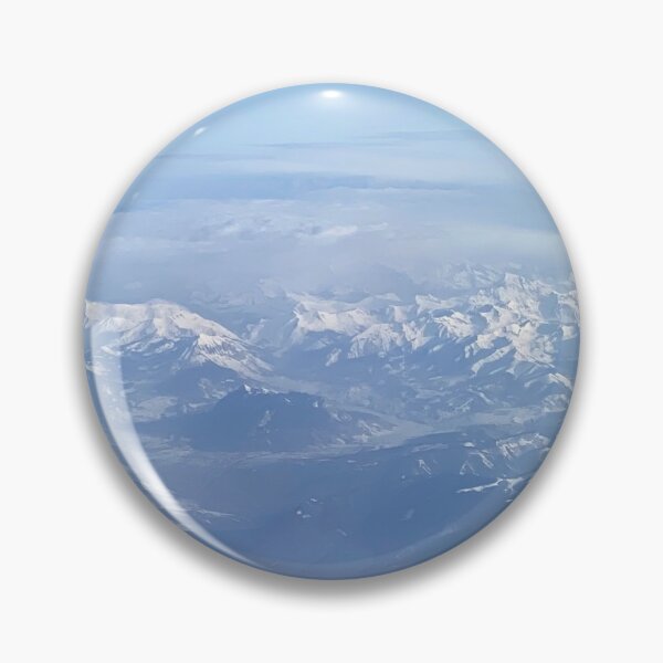 Item preview, Snow covered Rocky Mountains Ariel View Photo by Mark Ewing designed and sold by LifeSpice.