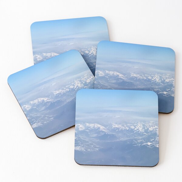 Item preview, Snow covered Rocky Mountains Ariel View Photo by Mark Ewing designed and sold by LifeSpice.