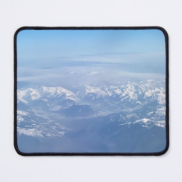 Item preview, Snow covered Rocky Mountains Ariel View Photo by Mark Ewing designed and sold by LifeSpice.