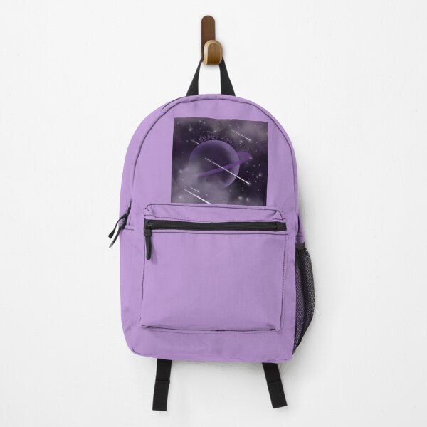 Purple Galaxy BTS Unisex Fabric Backpack 