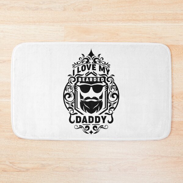 Item preview, I Love My Bearded Daddy Tee Design Gift Idea for Fathers' Day - Funny and Cool Gift for Fathers designed and sold by Prince - Bestseller ★★★★★.