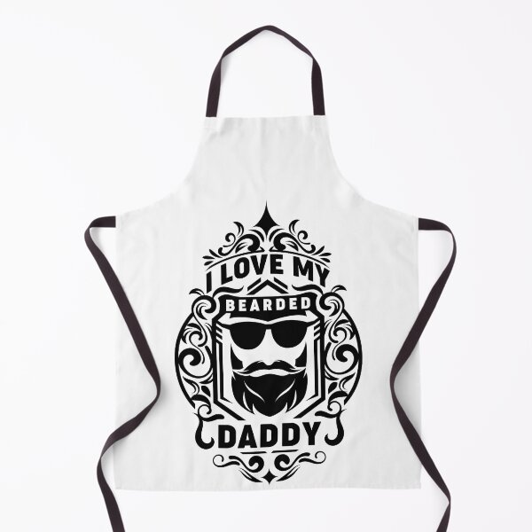 Item preview, I Love My Bearded Daddy Tee Design Gift Idea for Fathers' Day - Funny and Cool Gift for Fathers designed and sold by Prince - Bestseller ★★★★★.