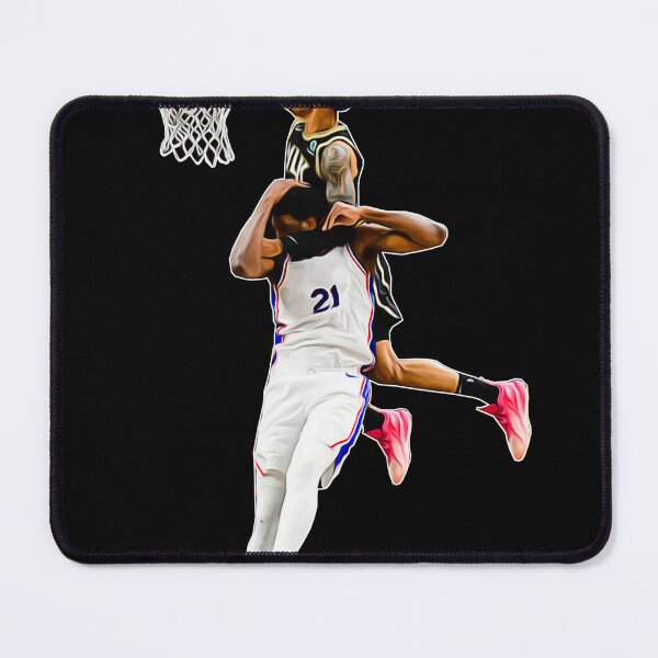 Item preview, Trae Young John Collins Dunking On Joel Embiid designed and sold by Lucldwellez.
