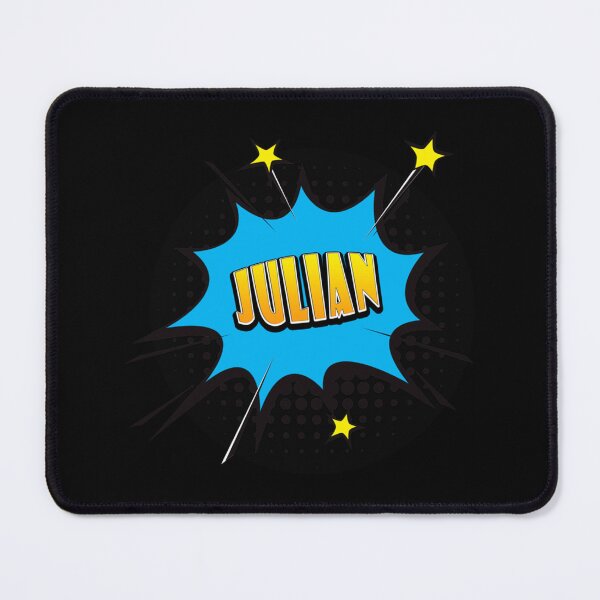 Item preview, Comic Book Speech Bubble Font First Name Julian Pullover Sweatshirt designed and sold by addeoovrteqt.