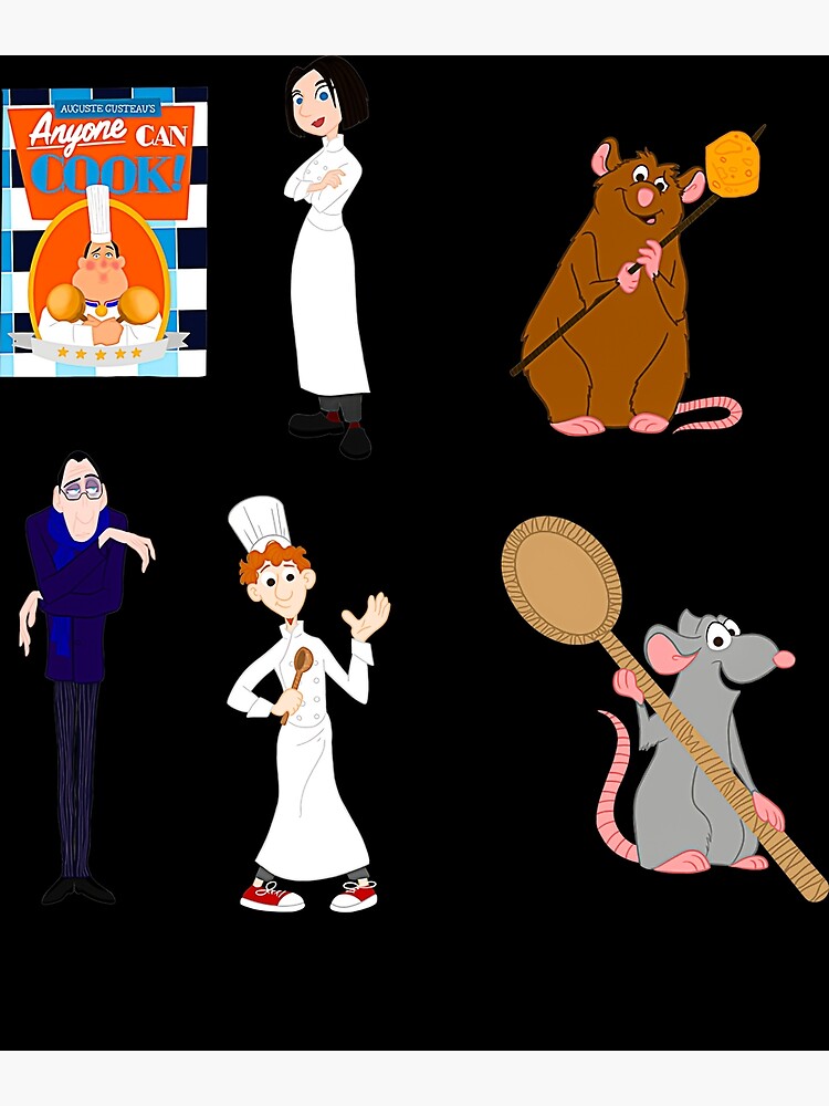 "Ratatouille Anyone Can Cook" Poster for Sale by Danyeden Redbubble
