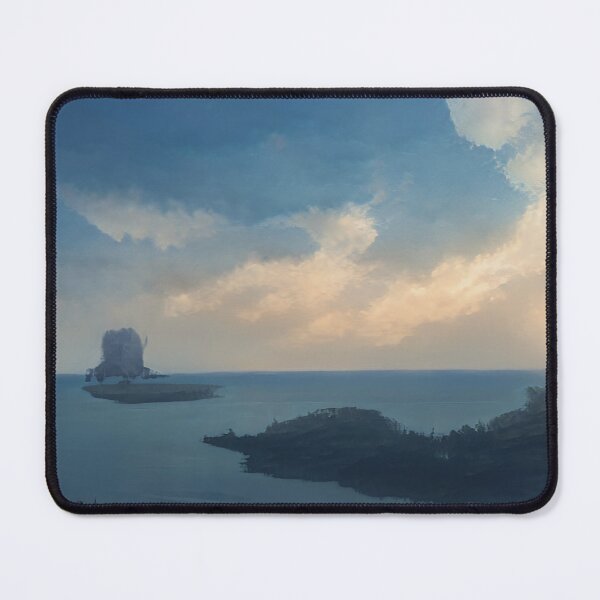 Item preview, Landscape Image Photo Island Sunrise Sunset Water Digital Art  designed and sold by glitchman2.