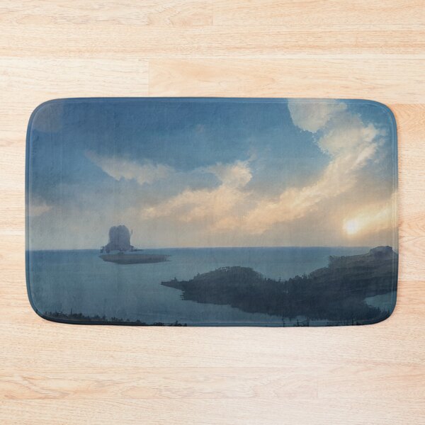 Item preview, Landscape Image Photo Island Sunrise Sunset Water Digital Art  designed and sold by glitchman2.
