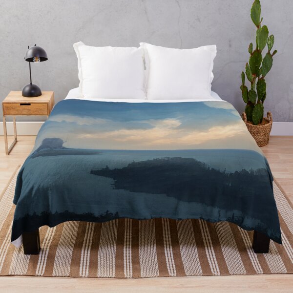 Item preview, Landscape Image Photo Island Sunrise Sunset Water Digital Art designed and sold by glitchman2.