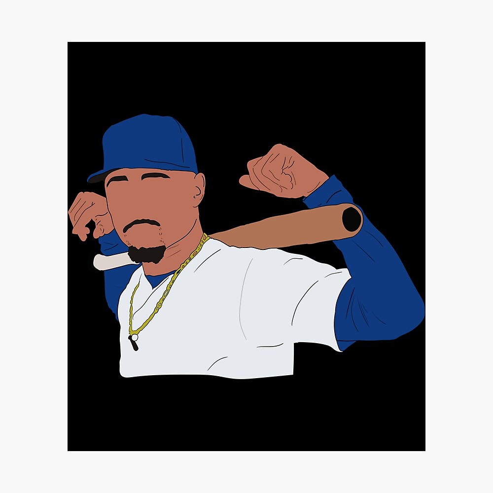 Mookie Betts Sticker for Sale by dekuuu