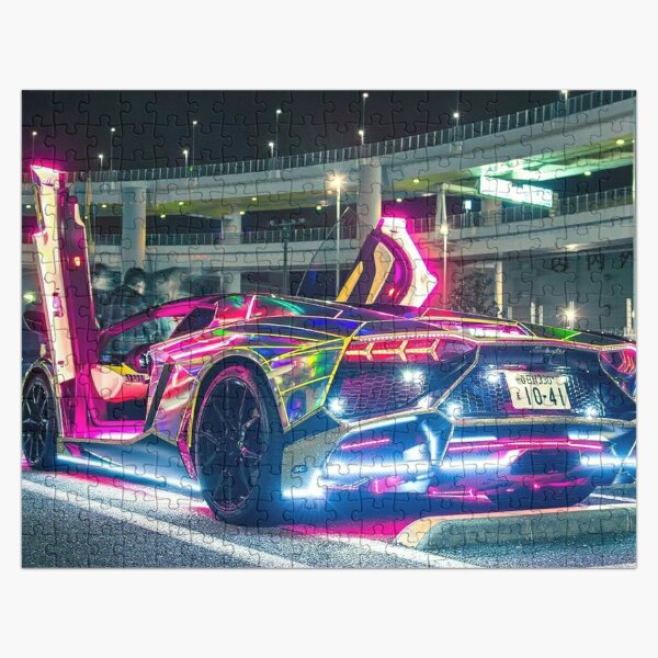 Neon Car Puzzle - Jogue Neon Car Puzzle Grátis no Jogos123