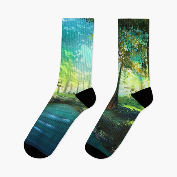 Item preview, Landscape Image Photo Forest Trees Water Digital Art  designed and sold by glitchman2.