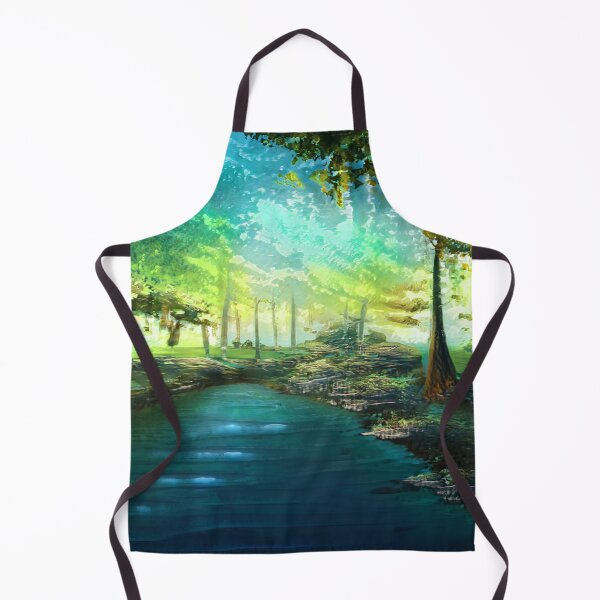 Item preview, Landscape Image Photo Forest Trees Water Digital Art designed and sold by glitchman2.