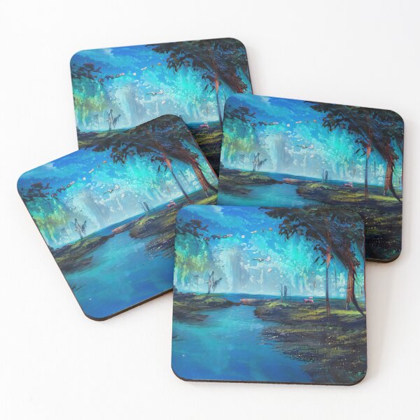 Item preview, Landscape Image Photo Forest Trees Water Digital Art  designed and sold by glitchman2.