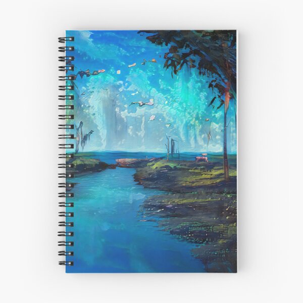 Item preview, Landscape Image Photo Forest Trees Water Digital Art  designed and sold by glitchman2.