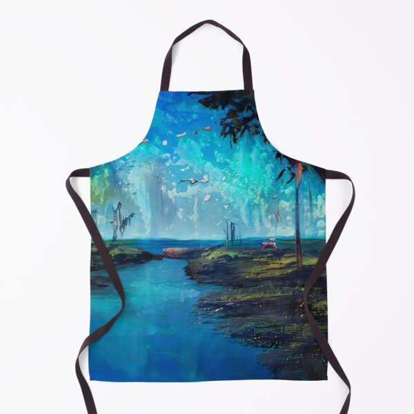 Item preview, Landscape Image Photo Forest Trees Water Digital Art designed and sold by glitchman2.