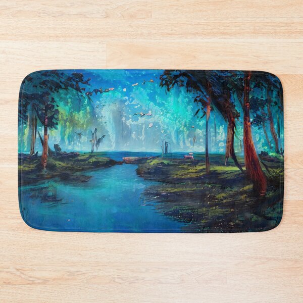 Item preview, Landscape Image Photo Forest Trees Water Digital Art  designed and sold by glitchman2.