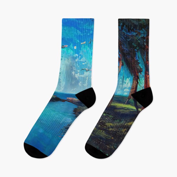 Item preview, Landscape Image Photo Forest Trees Water Digital Art  designed and sold by glitchman2.
