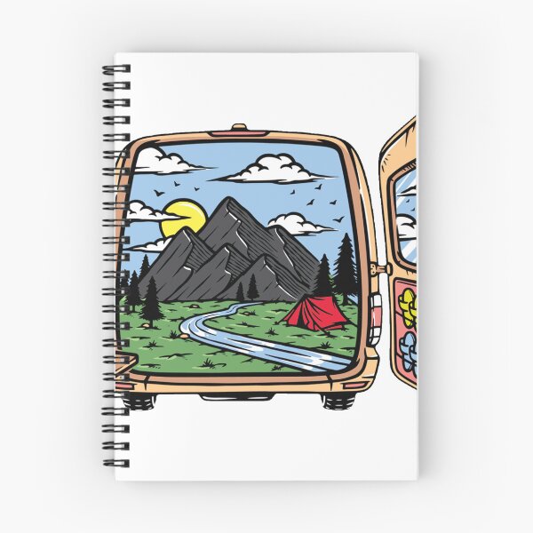 Item preview, Advanture Van Life T Shirt - Mountain Nature Road Trip T-Shirt - Adventure Camping Shirt for Camper RV - Nature Lover Apparel - Nomad Shirt designed and sold by CatchUriDesigns.