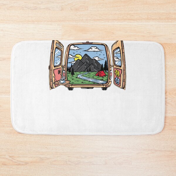 Item preview, Advanture Van Life T Shirt - Mountain Nature Road Trip T-Shirt - Adventure Camping Shirt for Camper RV - Nature Lover Apparel - Nomad Shirt designed and sold by CatchUriDesigns.
