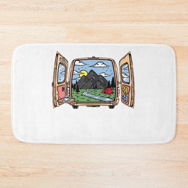 Item preview, Van Life T Shirt - Mountain Nature Road Trip T-Shirt - Adventure Camping Shirt for Camper RV - Nature Lover Apparel - Nomad Shirt designed and sold by CatchUriDesigns.