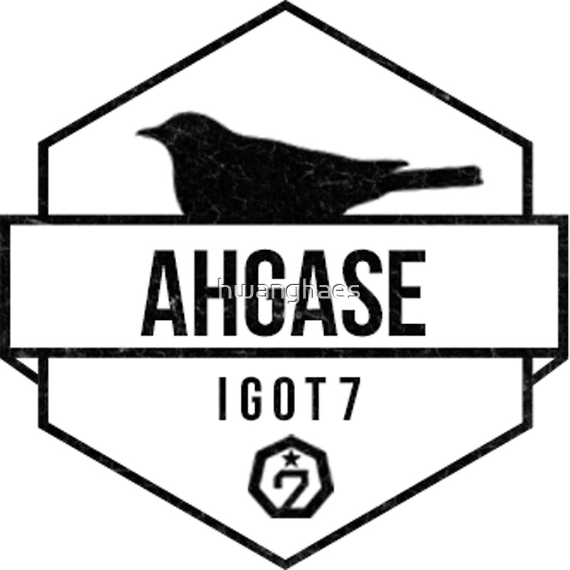 "AHGASE" Stickers by hwanghaes | Redbubble