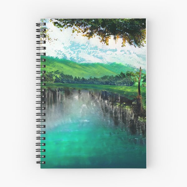 Item preview, Landscape Image Photo Forest Trees Water Digital Art  designed and sold by glitchman2.
