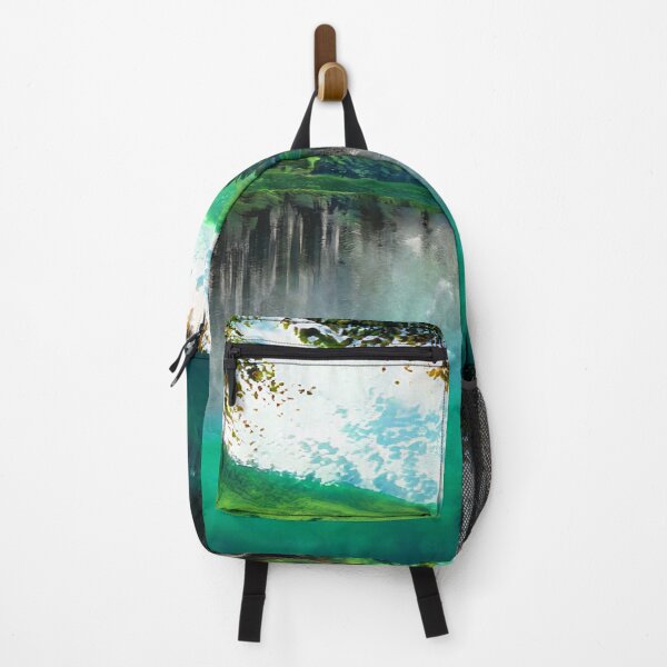 Item preview, Landscape Image Photo Forest Trees Water Digital Art  designed and sold by glitchman2.