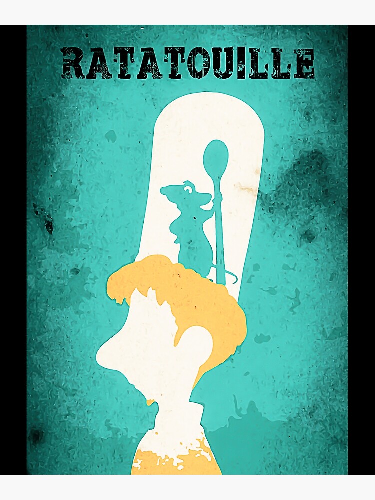 "Ratatouille Remy and Linguini Poster" Poster for Sale by Danyeden