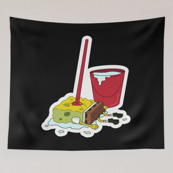 Item preview, SpongeBob Mop designed and sold by kylebarr19.