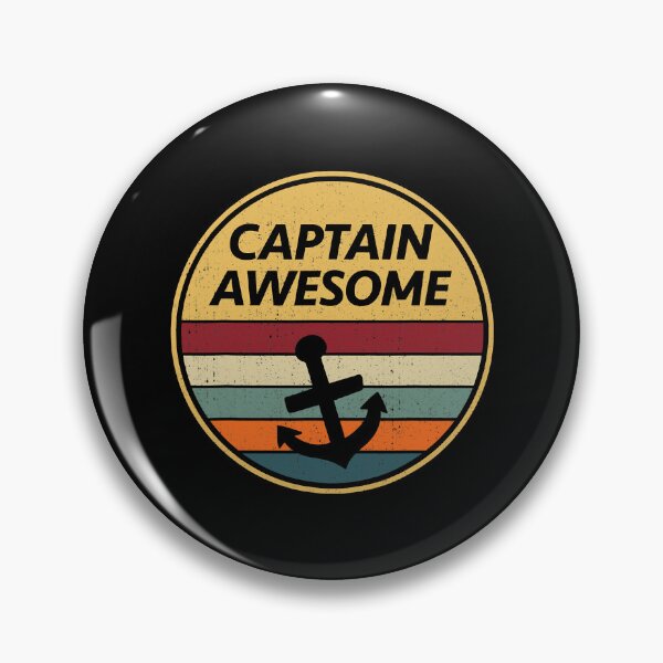 Item preview, Captain Awesome Retro Anchor Sailboat designed and sold by ujgbnx.