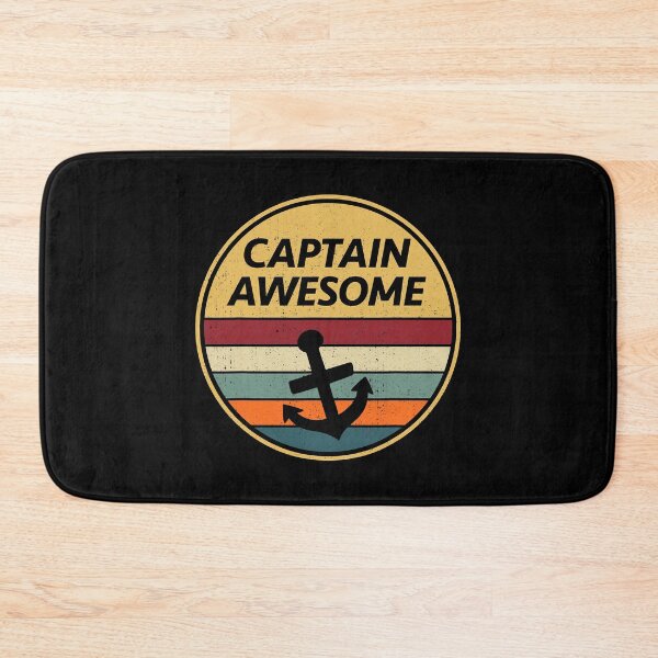 Item preview, Captain Awesome Retro Anchor Sailboat designed and sold by ujgbnx.