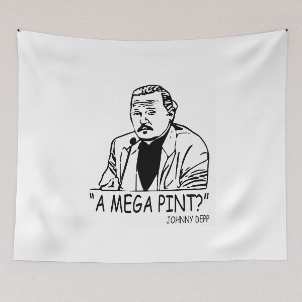 Item preview, A Mega Pint Justice For Johnny designed and sold by DmitriyRobinson.