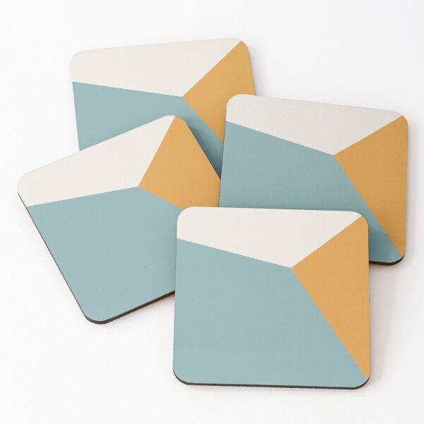 Item preview, Geometric in teal and orange designed and sold by Latte Design.