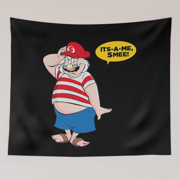 Item preview, Smee M.ario with Catchphrase designed and sold by WendyBoroughs7.