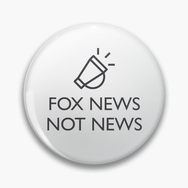 Item preview, Fox news! Not News! with Megaphone  designed and sold by Politics-Corner.