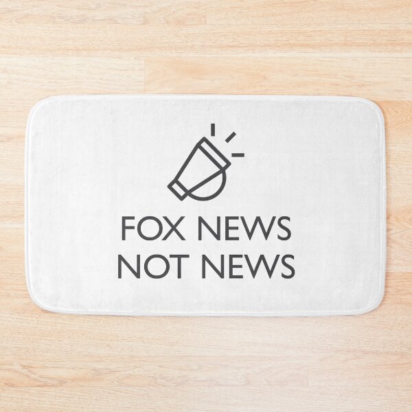 Item preview, Fox news! Not News! with Megaphone  designed and sold by Politics-Corner.