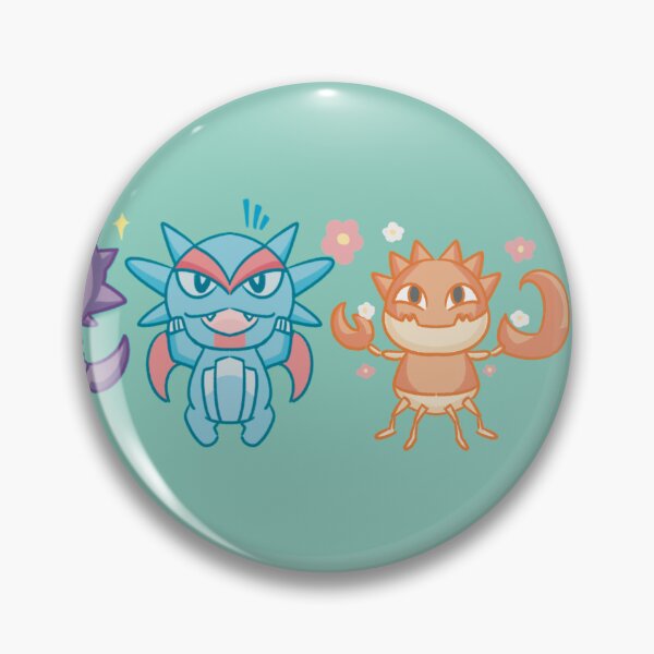 Item preview, Salam & Ler Pin designed and sold by Hammerhead-Isle.