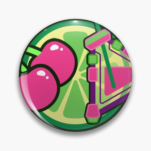 Item preview, cherry limeade logo designed and sold by splatoonlily.