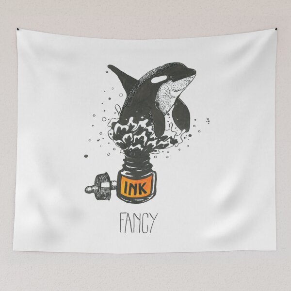 Item preview, Camiseta Orca Killer WhaleInk orca designed and sold by YoshidaSteven.