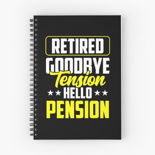 Item preview, RETIRED GOODBYE TENSION HELLO PENSION POLICE OFFICER COP designed and sold by sobriowslen.