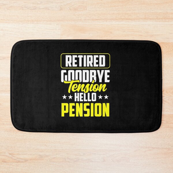 Item preview, RETIRED GOODBYE TENSION HELLO PENSION POLICE OFFICER COP designed and sold by sobriowslen.