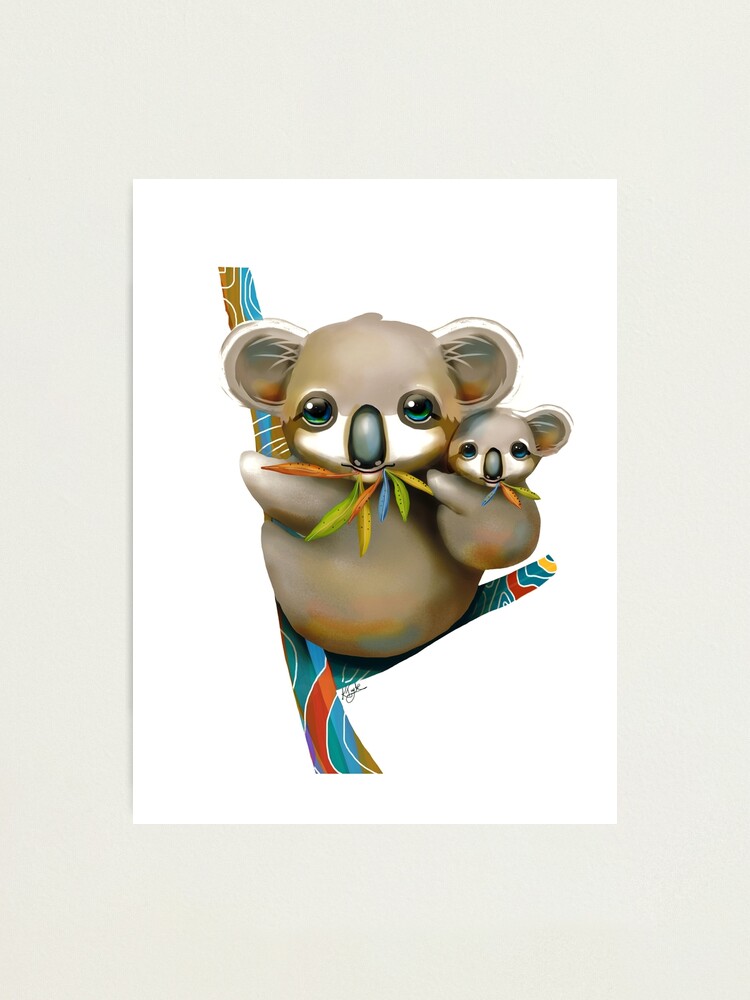 Vista alternativa de Lámina fotográfica Koalas